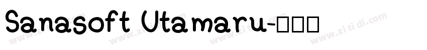 Sanasoft Utamaru字体转换